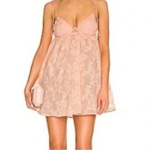 For Love & Lemons x Free People NWT Frances Mini Dress M ($310)